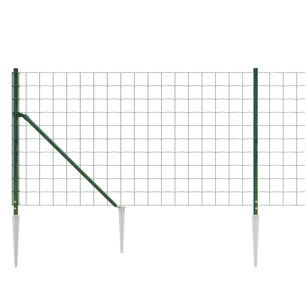 Draadgaashek met grondankers 0,8x10 m