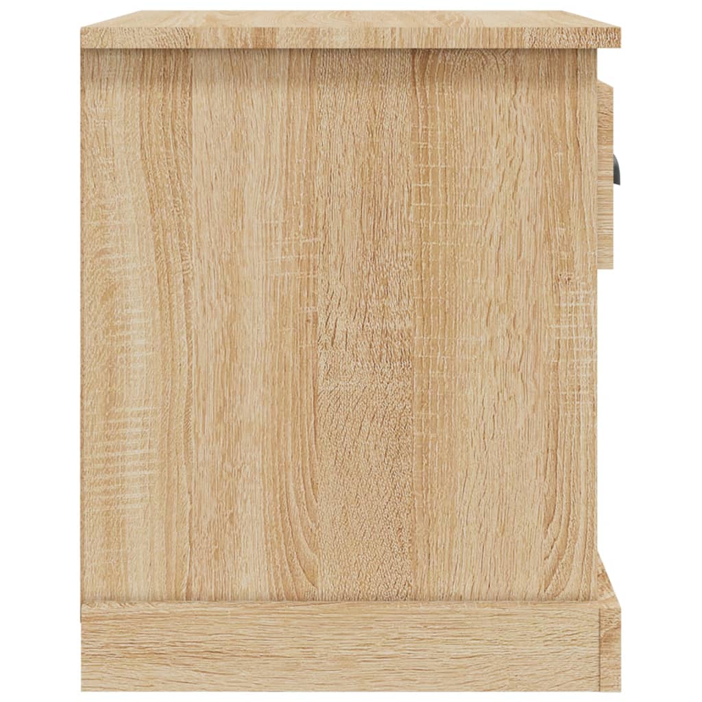 Nachtkastjes 2 st 39x39x47,5 cm bewerkt hout