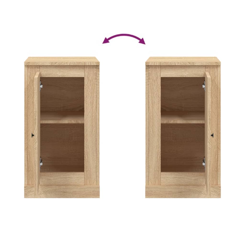 Dressoir 37,5x35,5x67,5 cm bewerkt hout