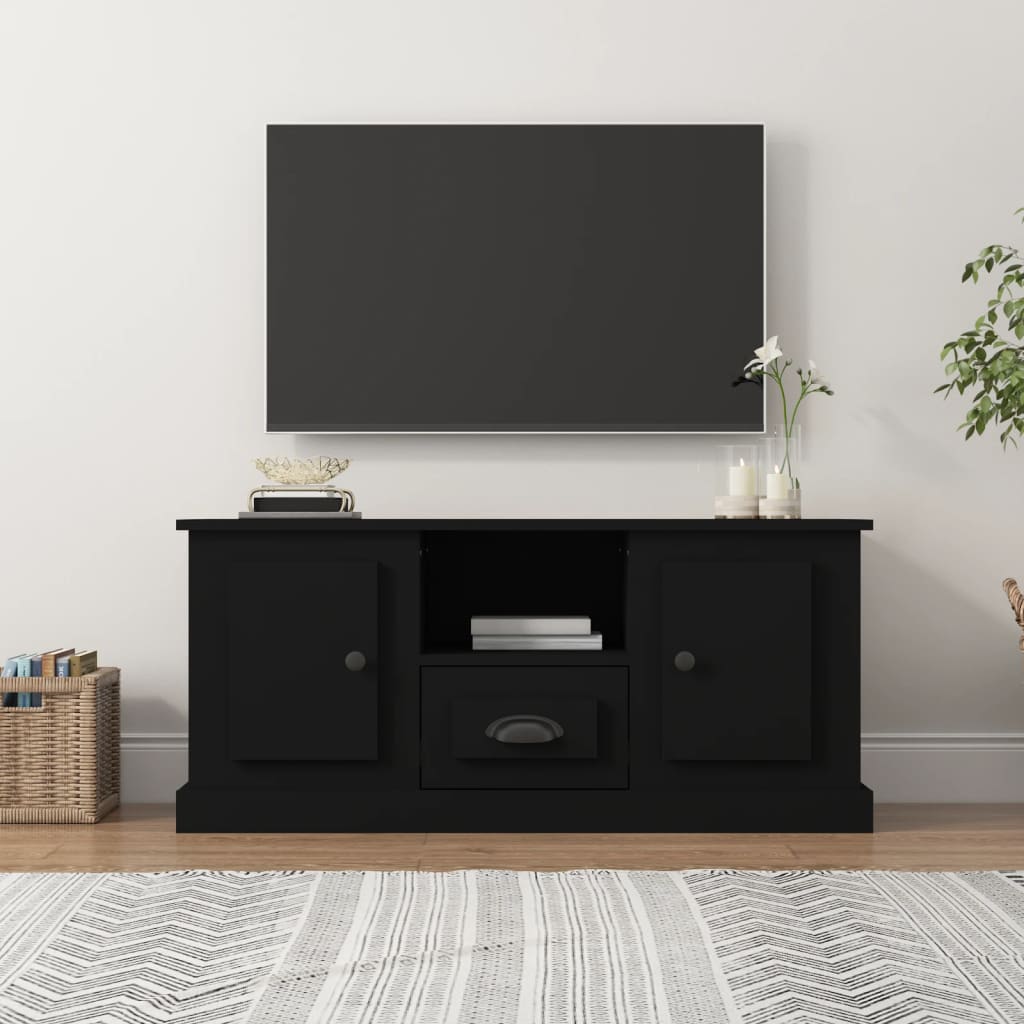 Tv-meubel 100x35,5x45 cm bewerkt hout