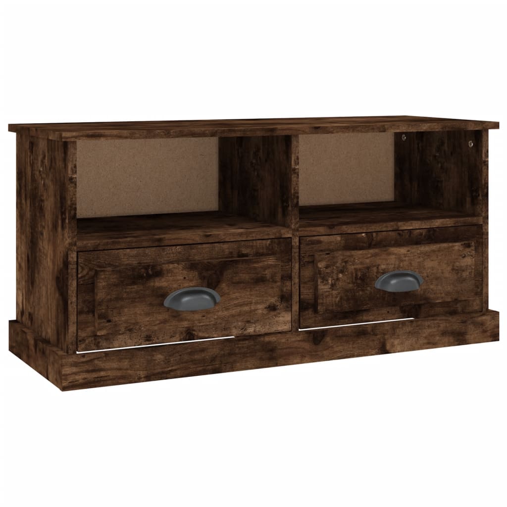 Tv-meubel 93x35,5x45 cm bewerkt hout