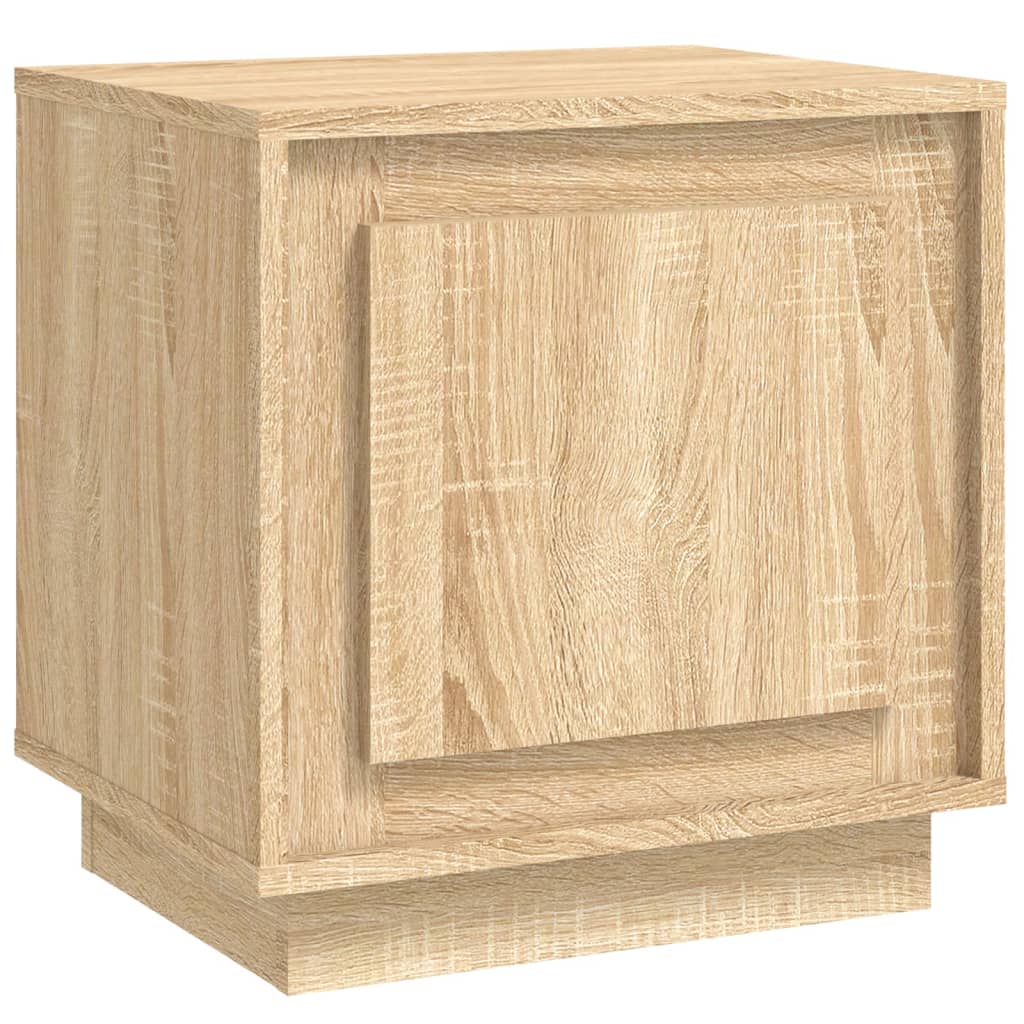 Nachtkastjes 2 st 44x35x45 cm bewerkt hout