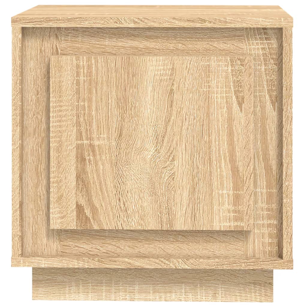 Nachtkastjes 2 st 44x35x45 cm bewerkt hout