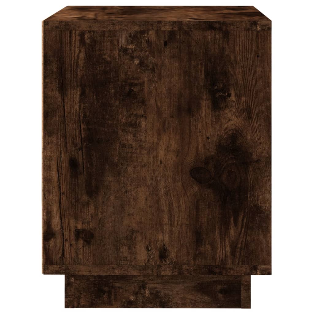 Nachtkastjes 2 st 44x35x45 cm bewerkt hout