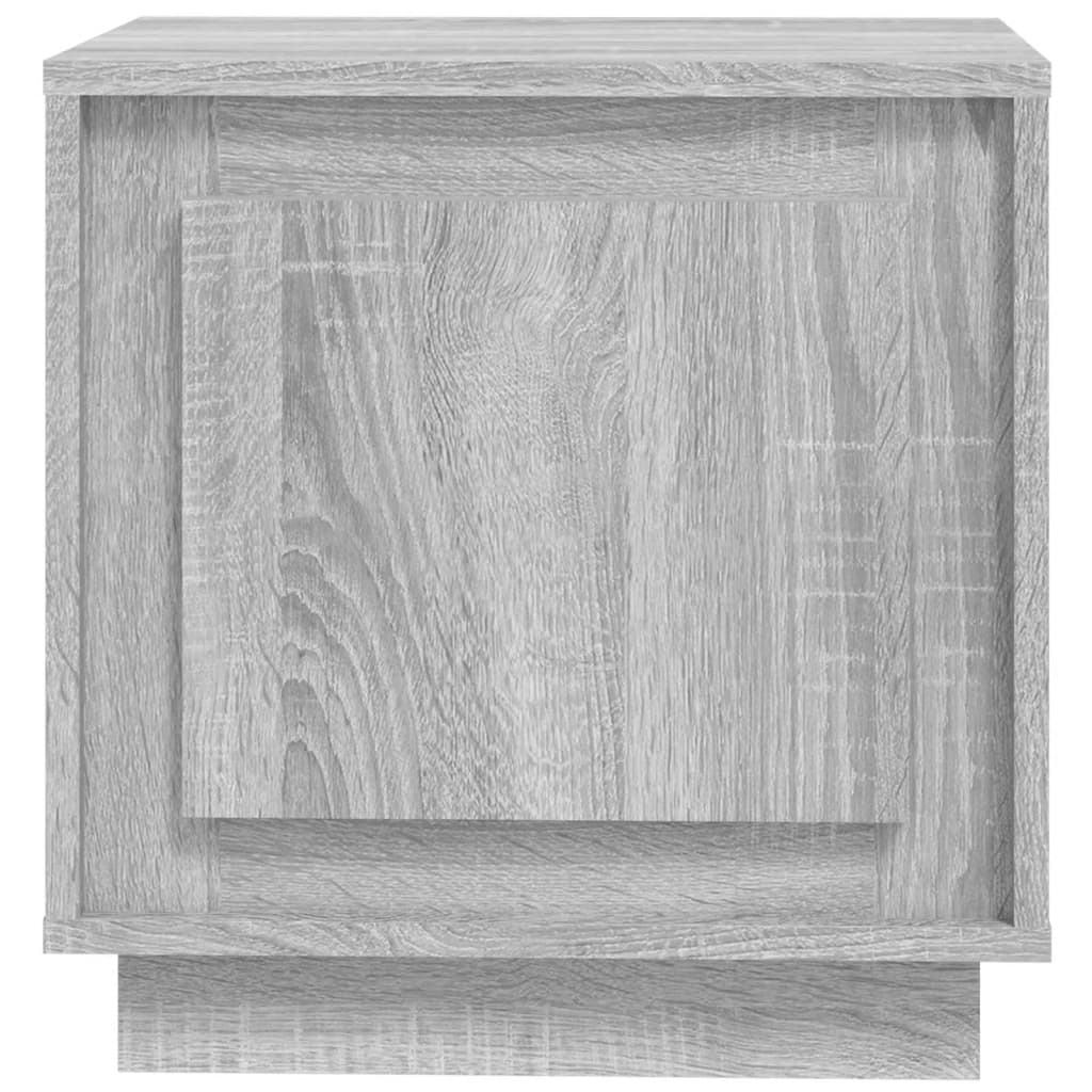 Nachtkastjes 2 st 44x35x45 cm bewerkt hout