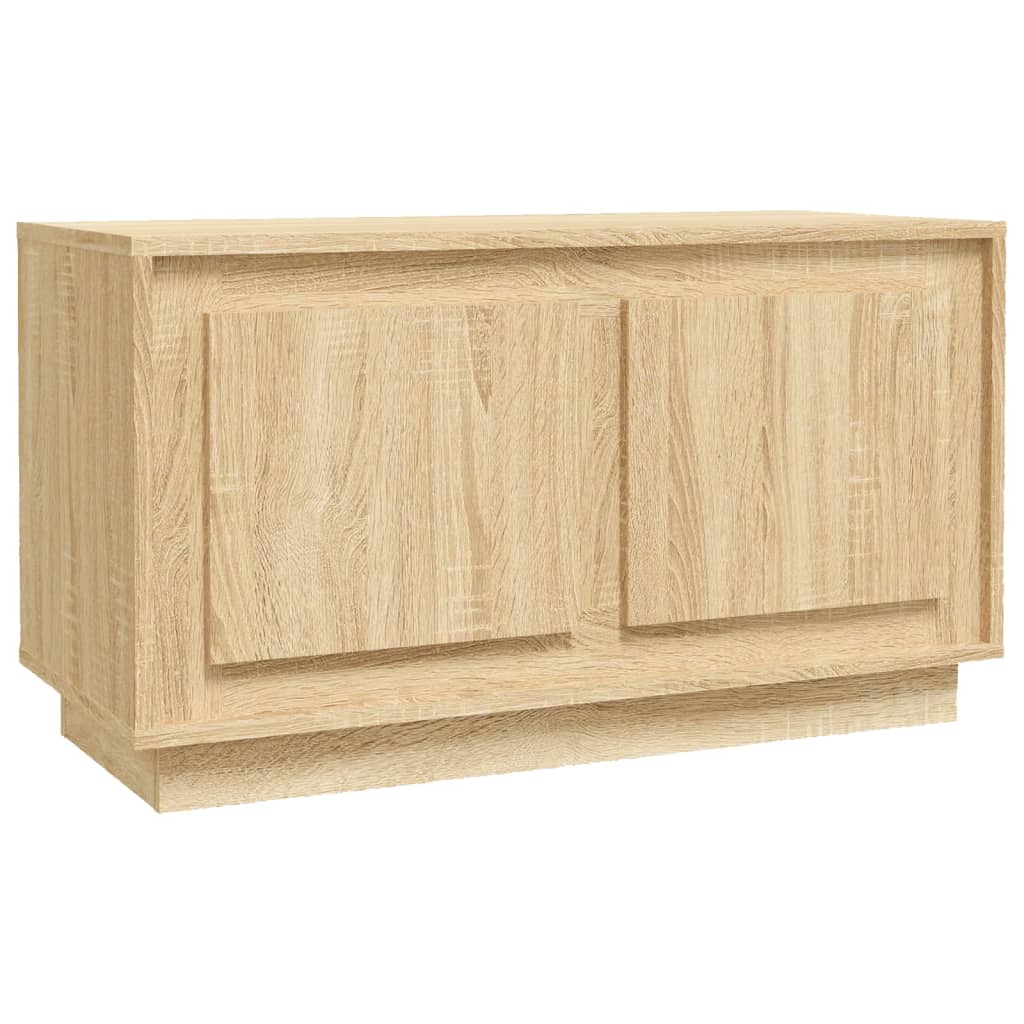 Tv-meubel 80x35x45 cm bewerkt hout