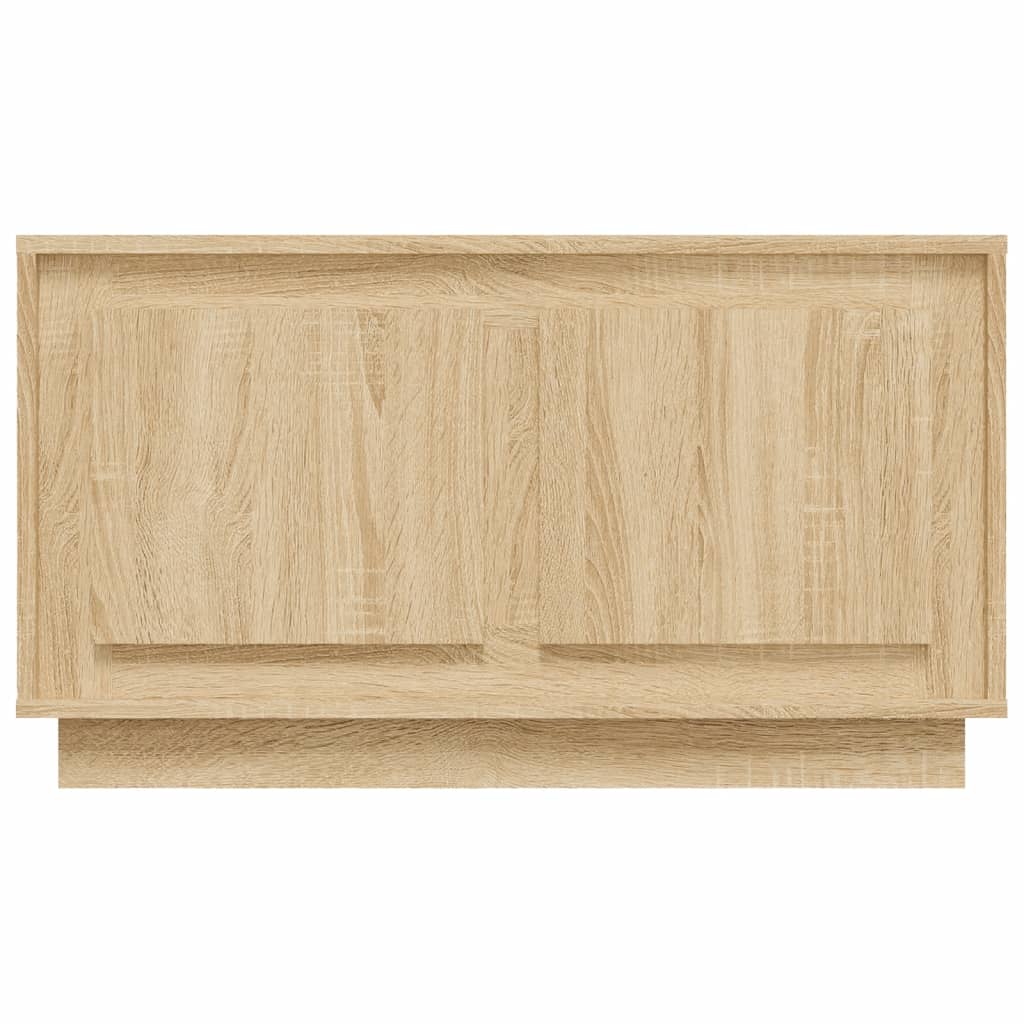 Tv-meubel 80x35x45 cm bewerkt hout