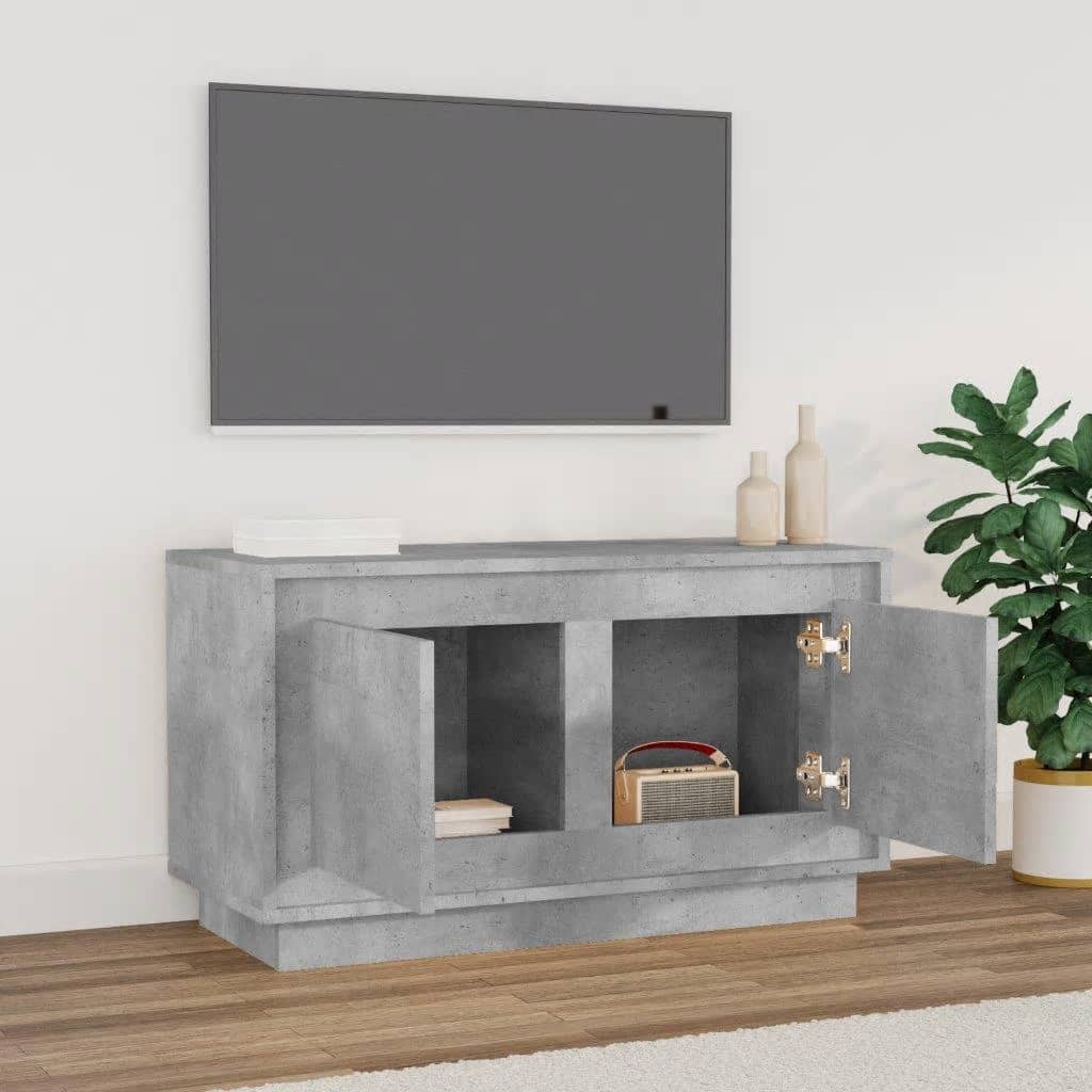 Tv-meubel 80x35x45 cm bewerkt hout