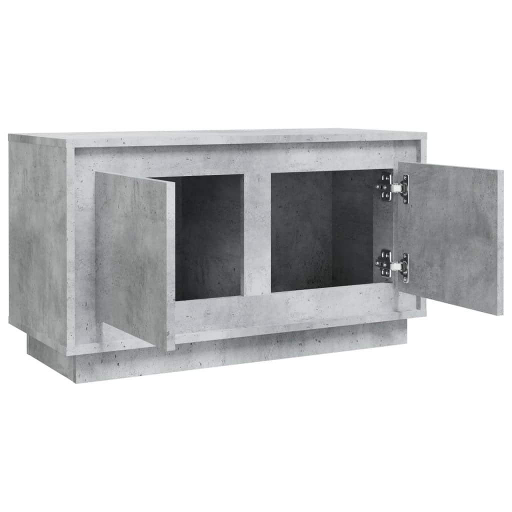 Tv-meubel 80x35x45 cm bewerkt hout