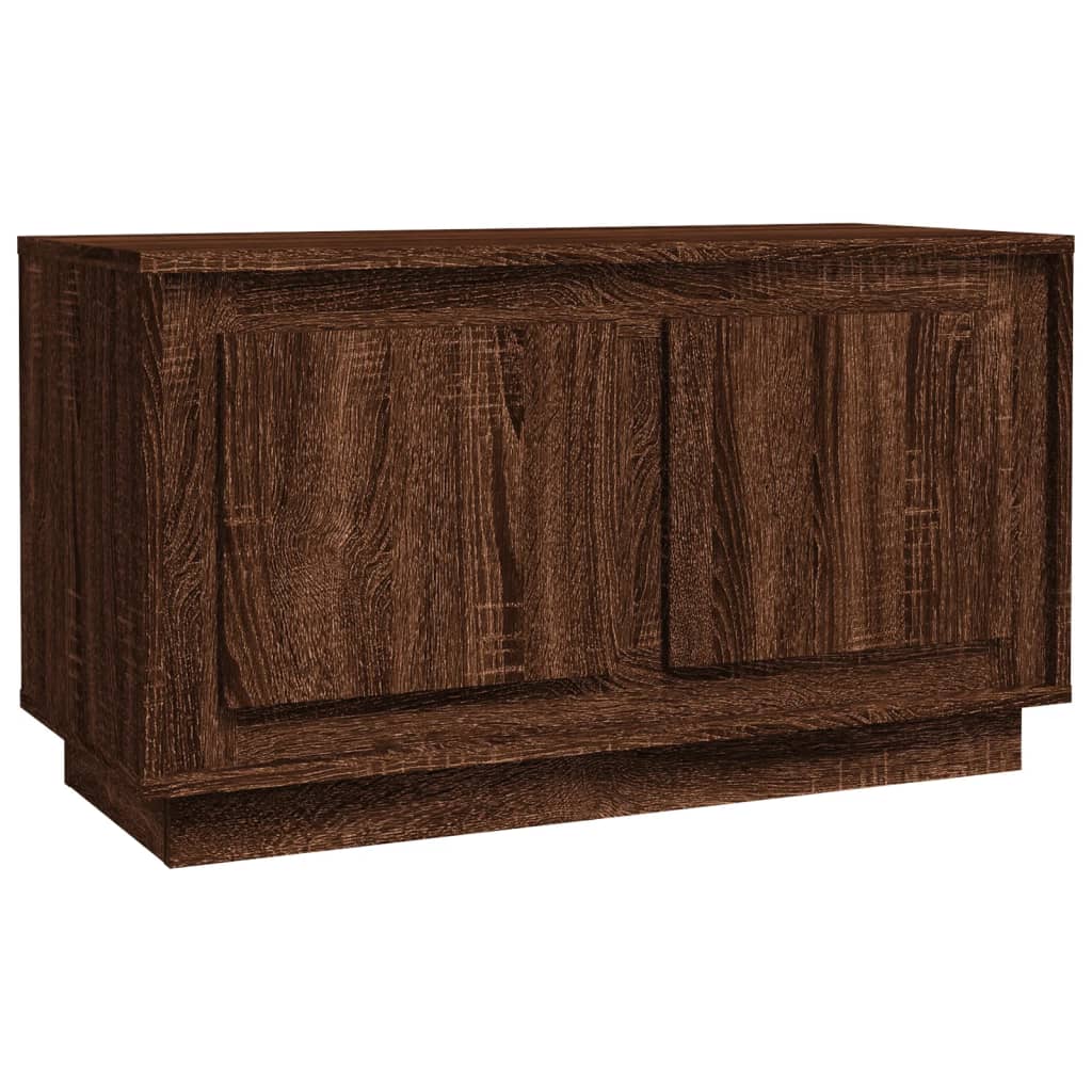 Tv-meubel 80x35x45 cm bewerkt hout