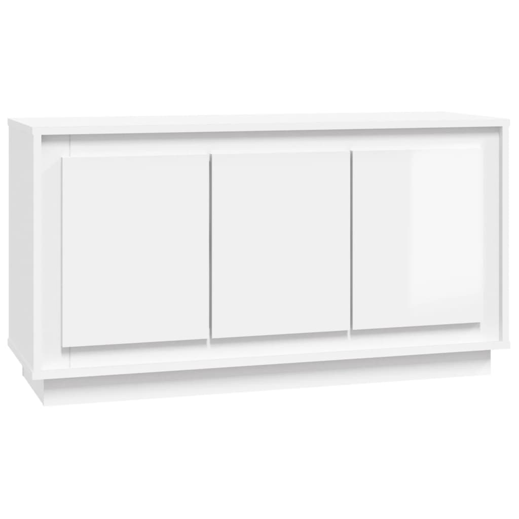 Dressoir 102x35x55 cm bewerkt hout