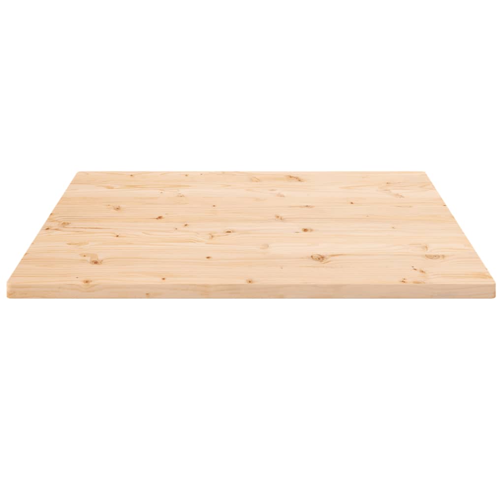 Tafelblad vierkant 90x90x2,5 cm massief grenenhout