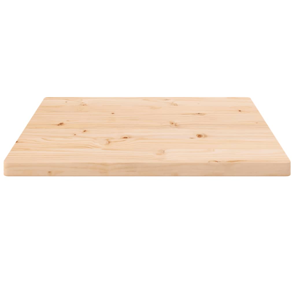 Tafelblad vierkant 90x90x2,5 cm massief grenenhout