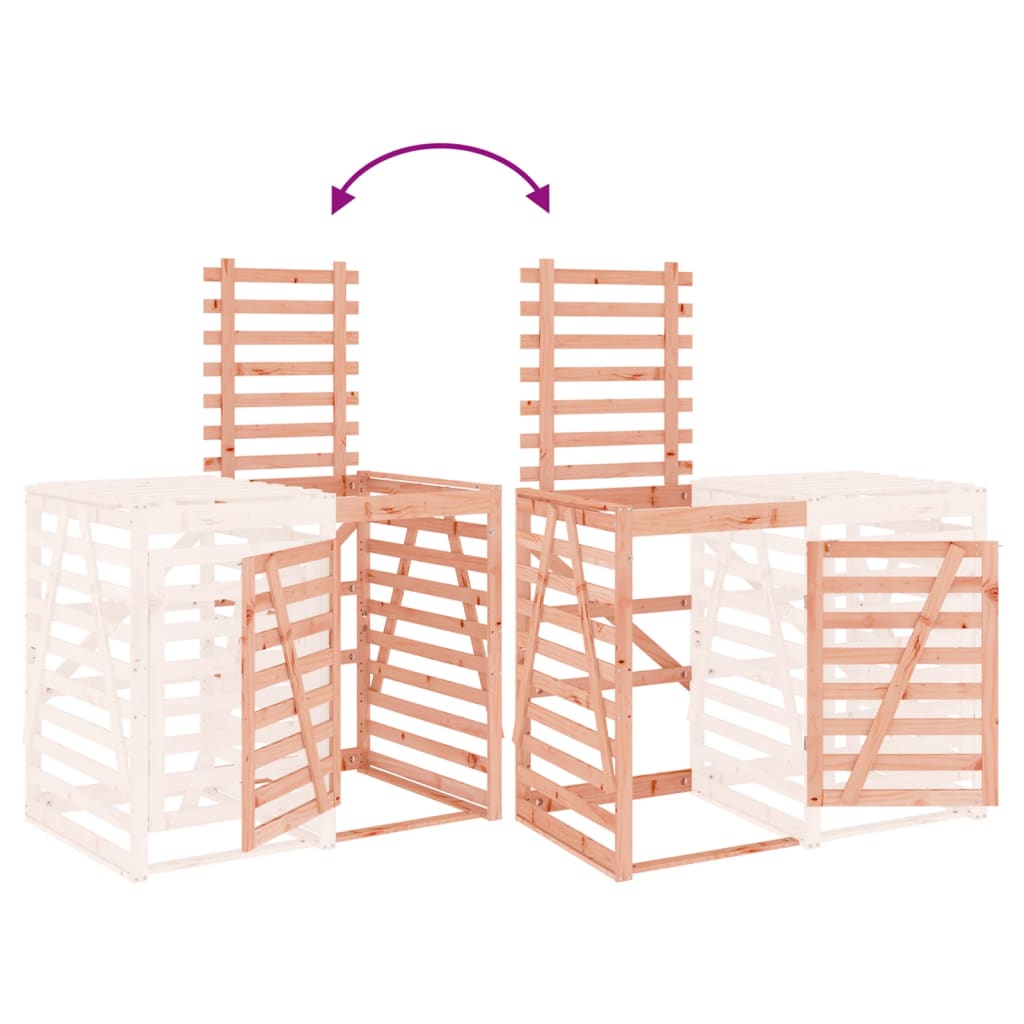 Containerberging 84x90x128,5 cm massief