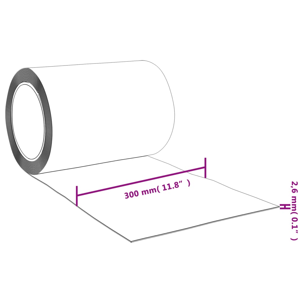 Deurgordijn 200x1,6 mm 25 m PVC