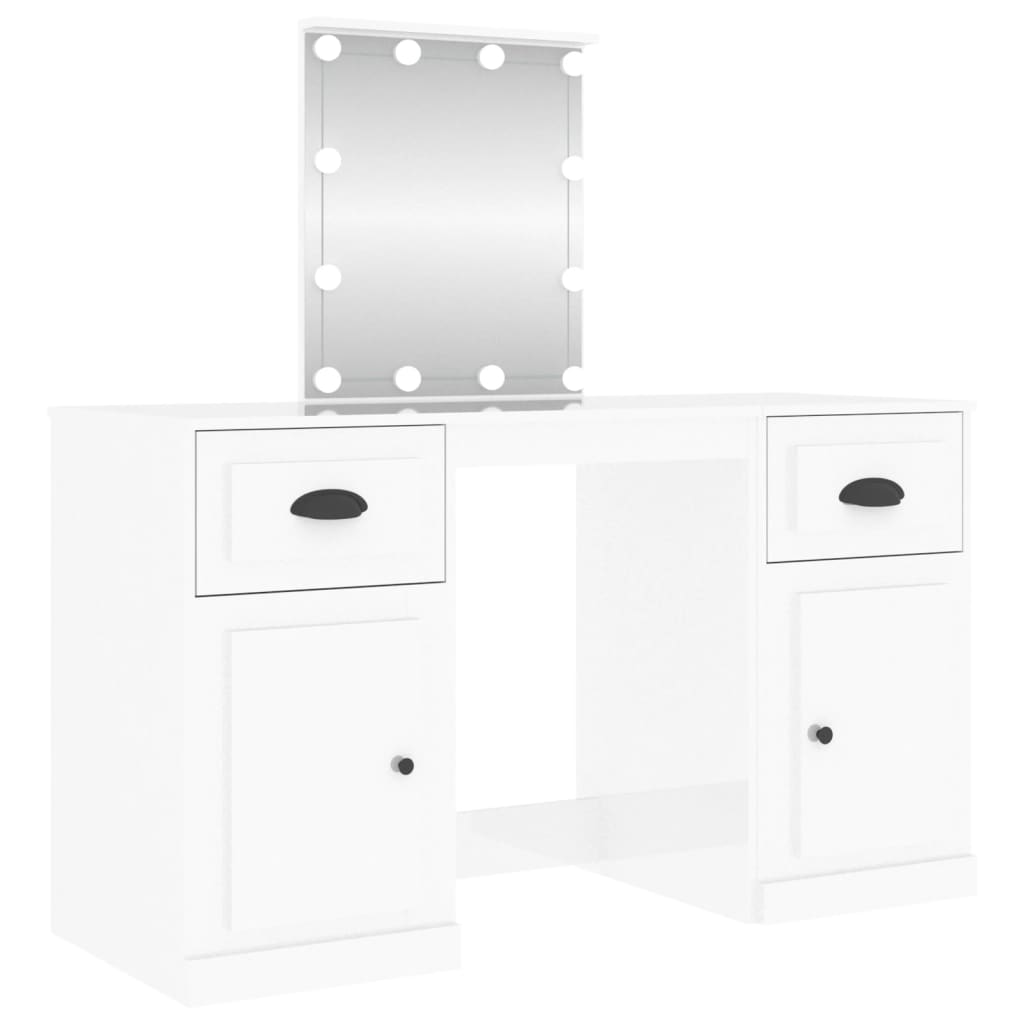 Kaptafel met LED-verlichting 130x50x132,5 cm