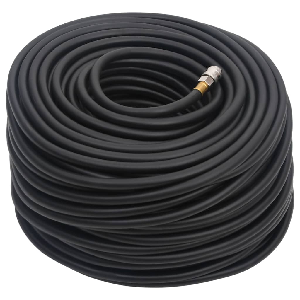 Luchtslang hybride 0,6'' 5 m rubber en PVC zwart