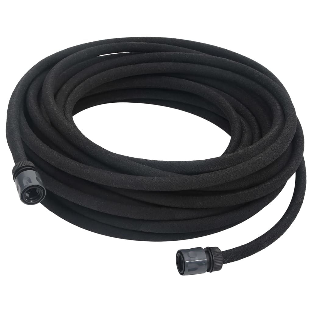 Druppelslang 0,6'' 10 m rubber zwart