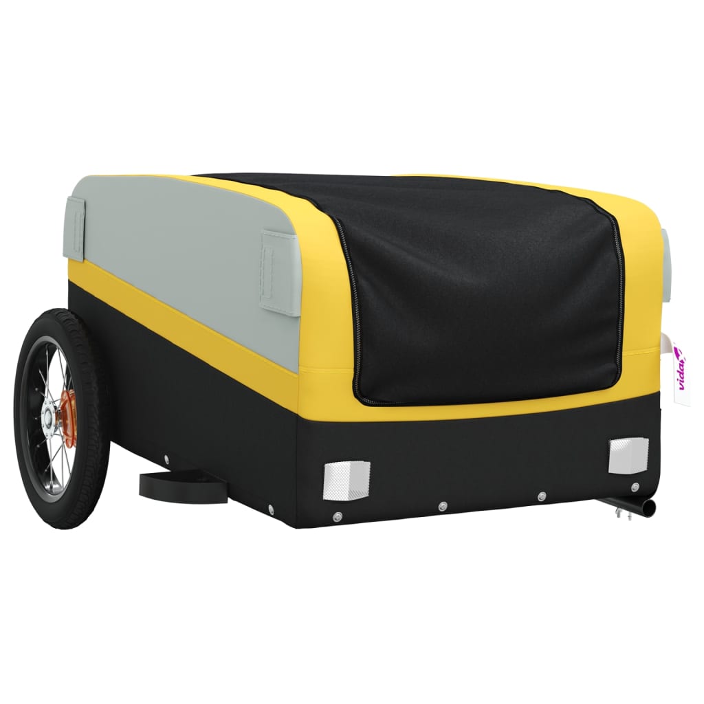 Fietstrailer 30 kg ijzer en