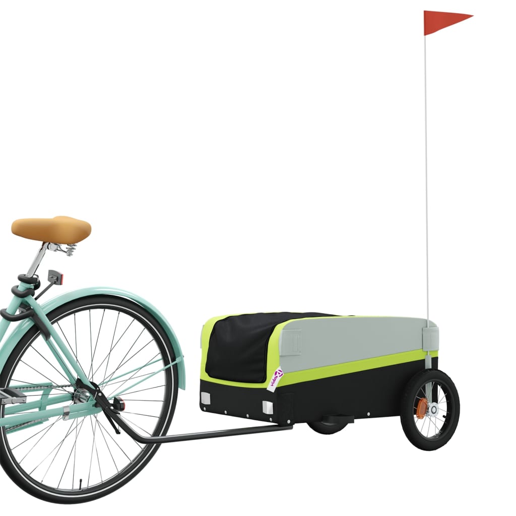 Fietstrailer 30 kg ijzer en