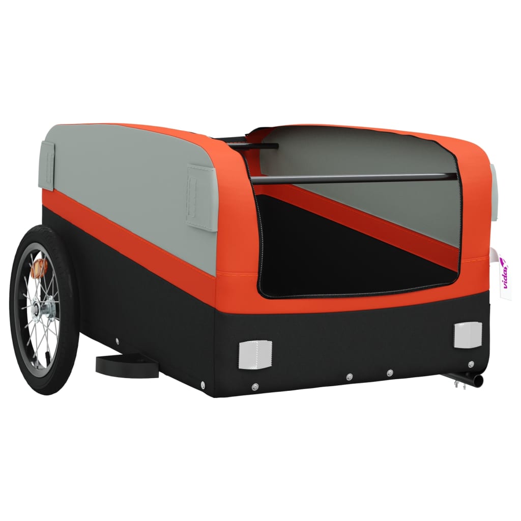 Fietstrailer 30 kg ijzer en