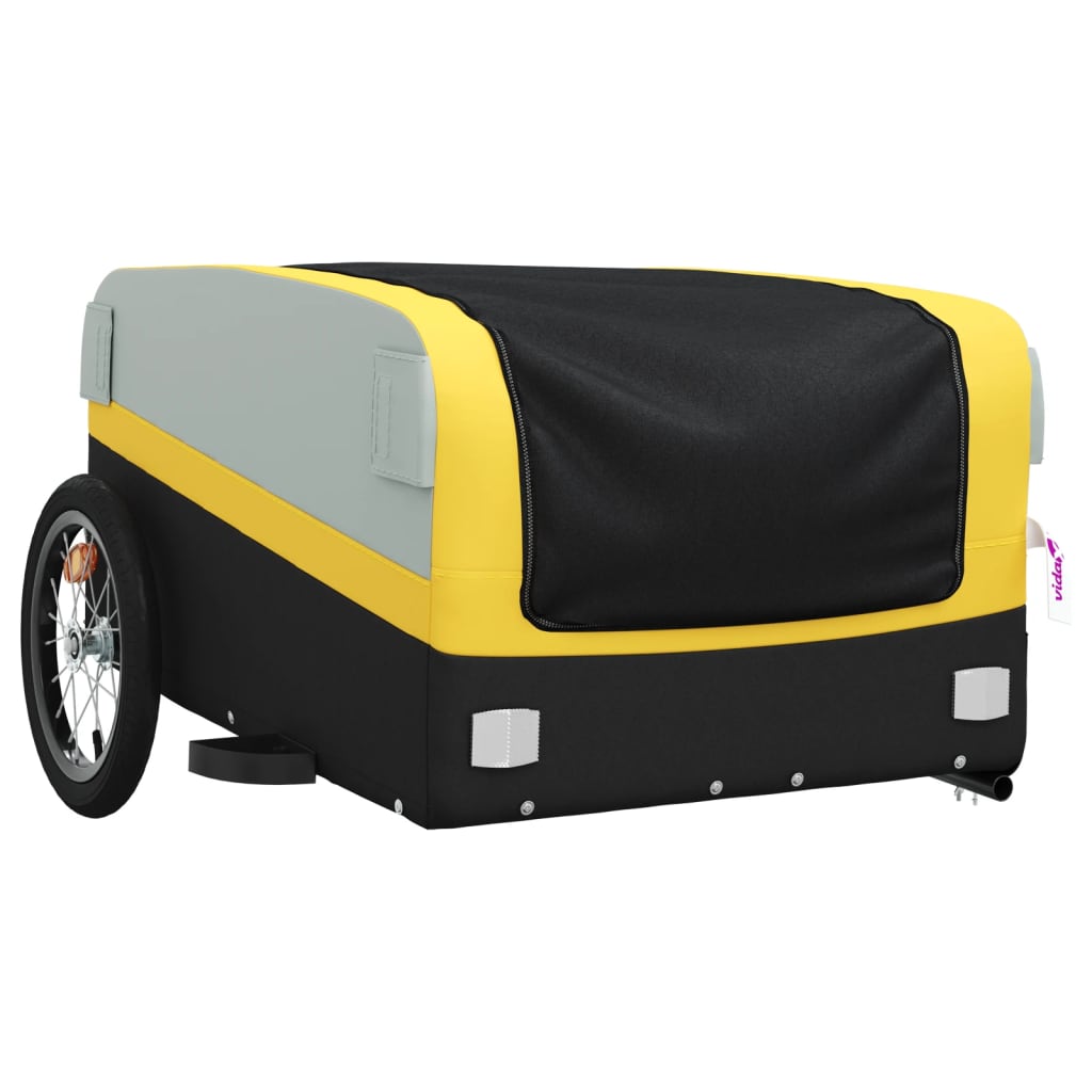 Fietstrailer 30 kg ijzer en