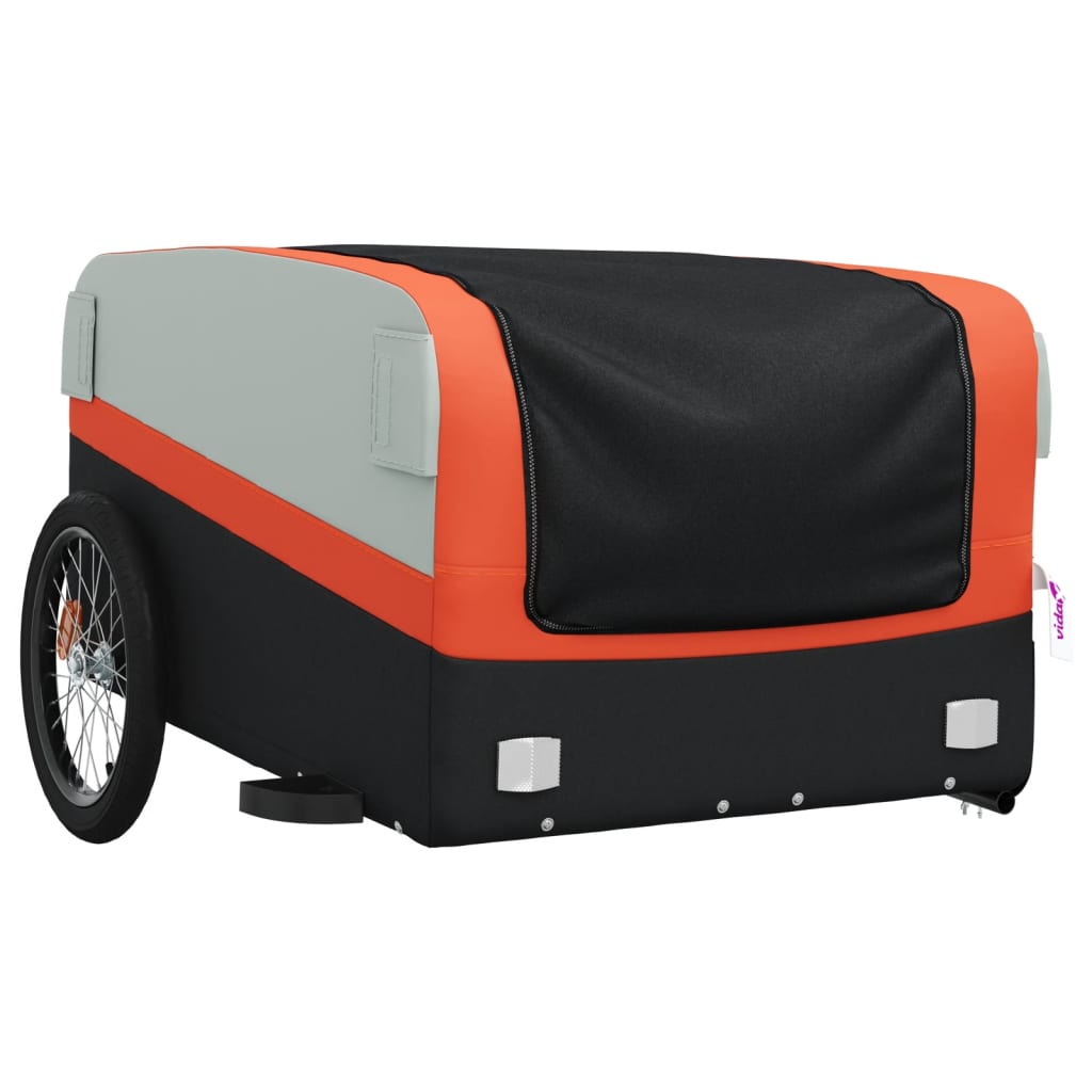 Fietstrailer 30 kg ijzer en