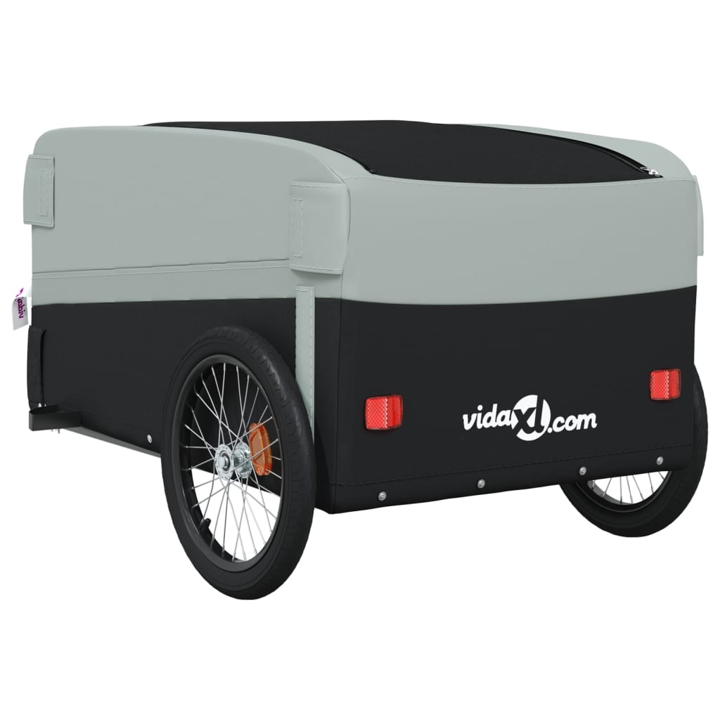 Fietstrailer 30 kg ijzer en