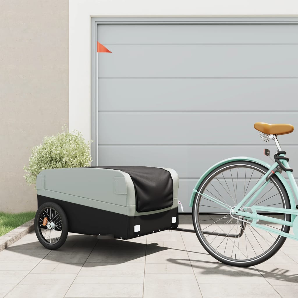 Fietstrailer 30 kg ijzer en