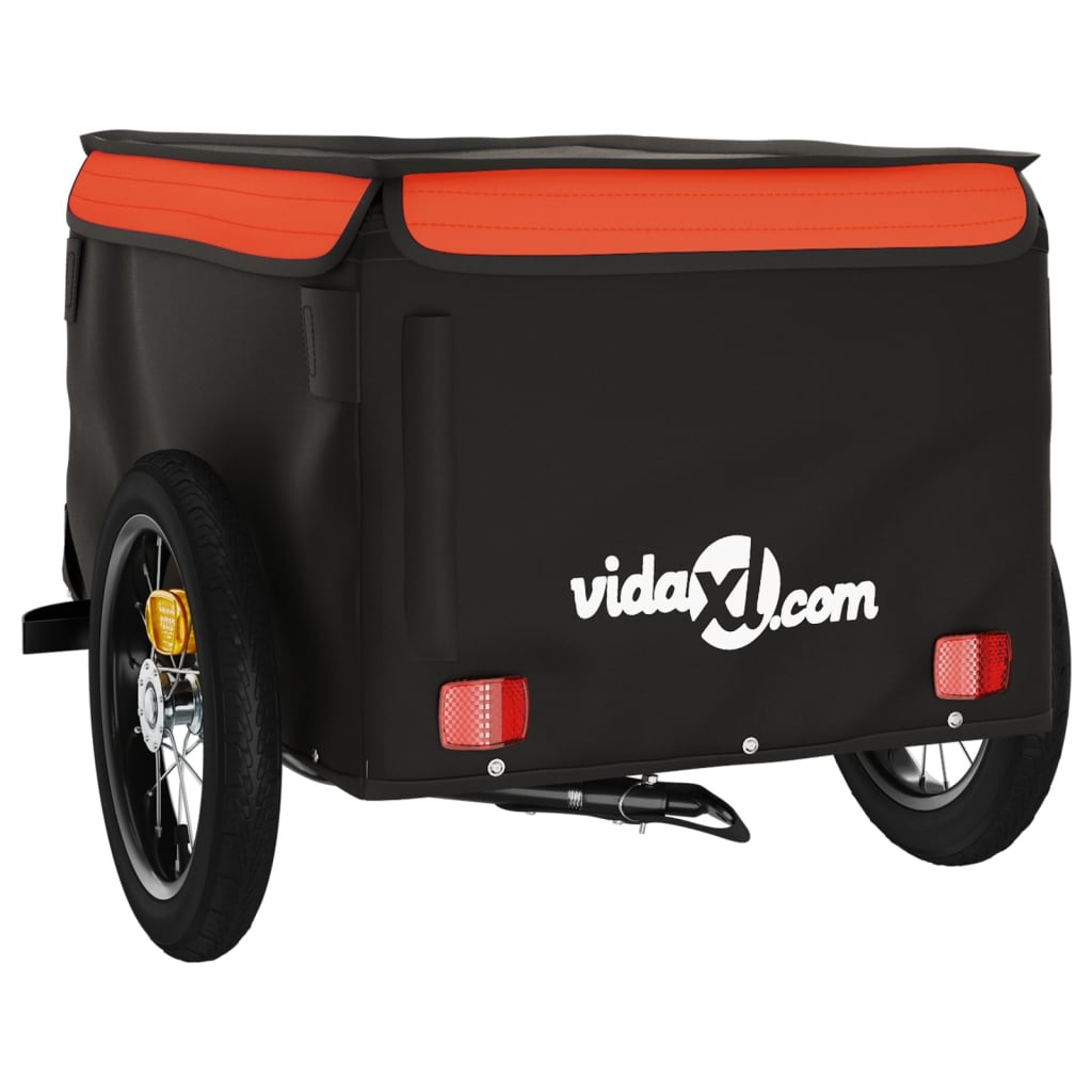 Fietstrailer 30 kg ijzer en