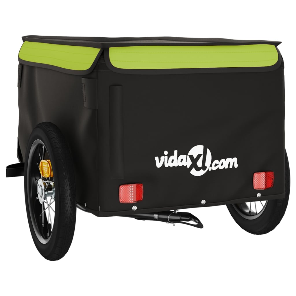 Fietstrailer 30 kg ijzer en