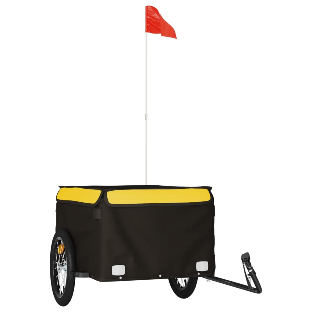 Fietstrailer 30 kg ijzer en