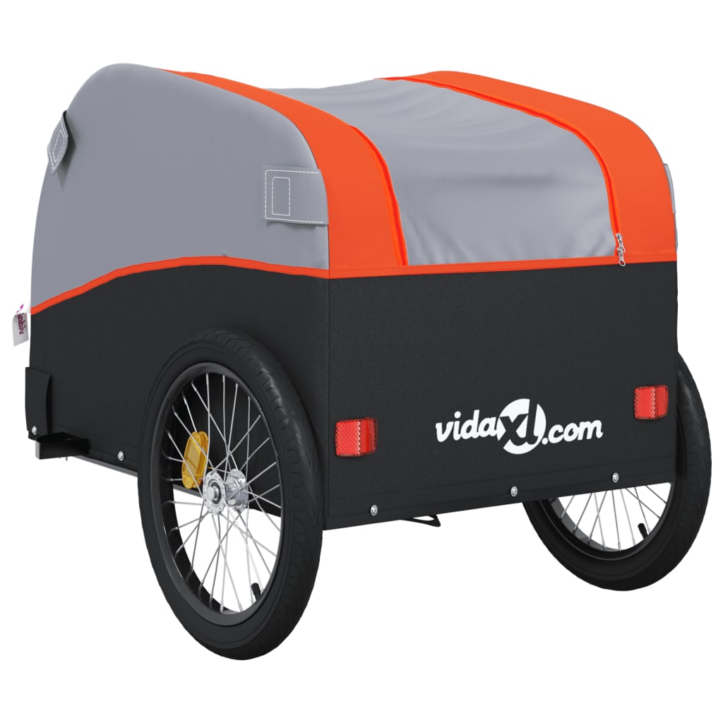 Fietstrailer 45 kg ijzer en