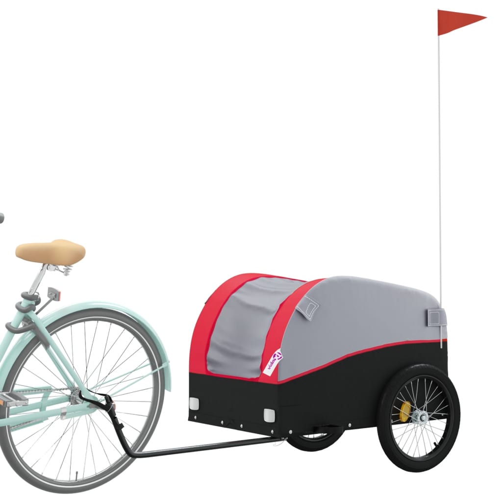 Fietstrailer 45 kg ijzer en