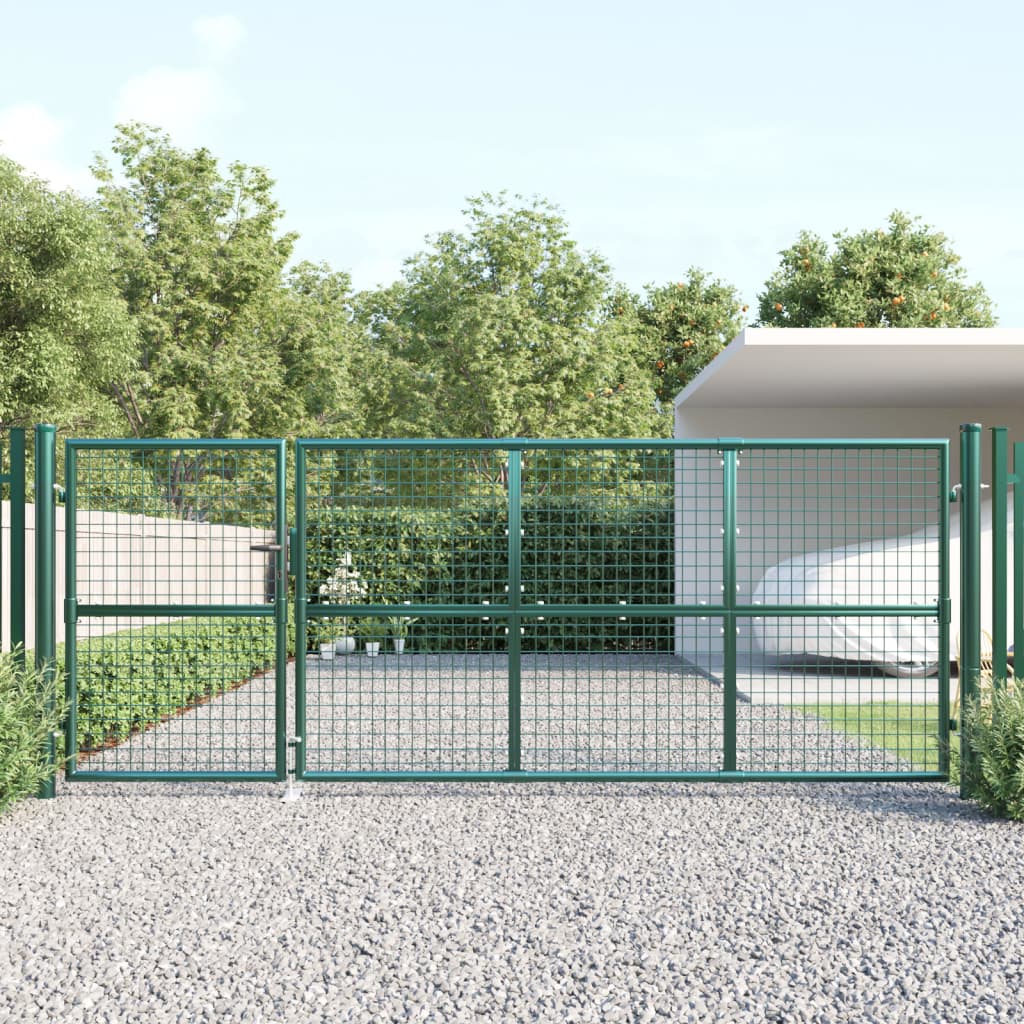 Poort 350x150 cm staal