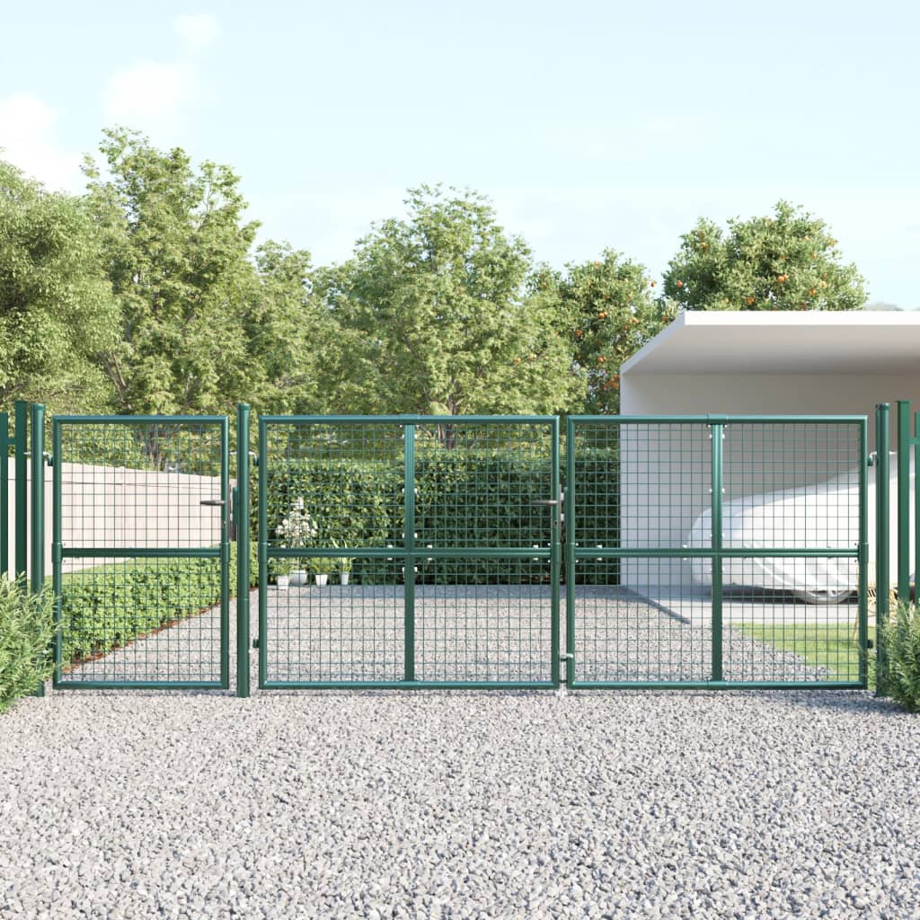 Poort 350x150 cm staal