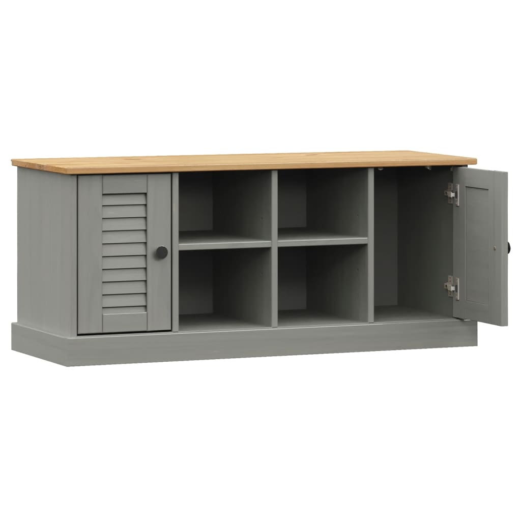 Schoenenbank VIGO 106x35x45 cm massief grenenhout