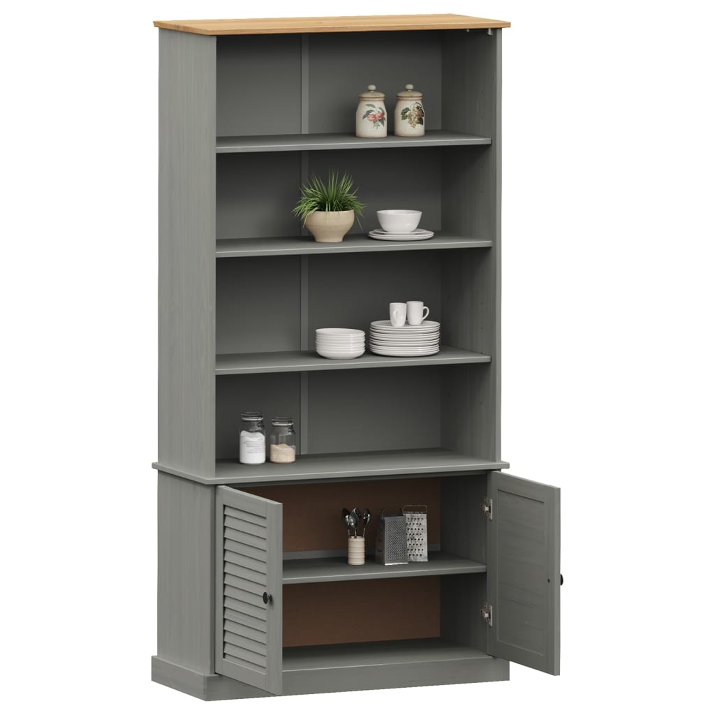 Boekenkast VIGO 85x35x170 cm massief grenenhout