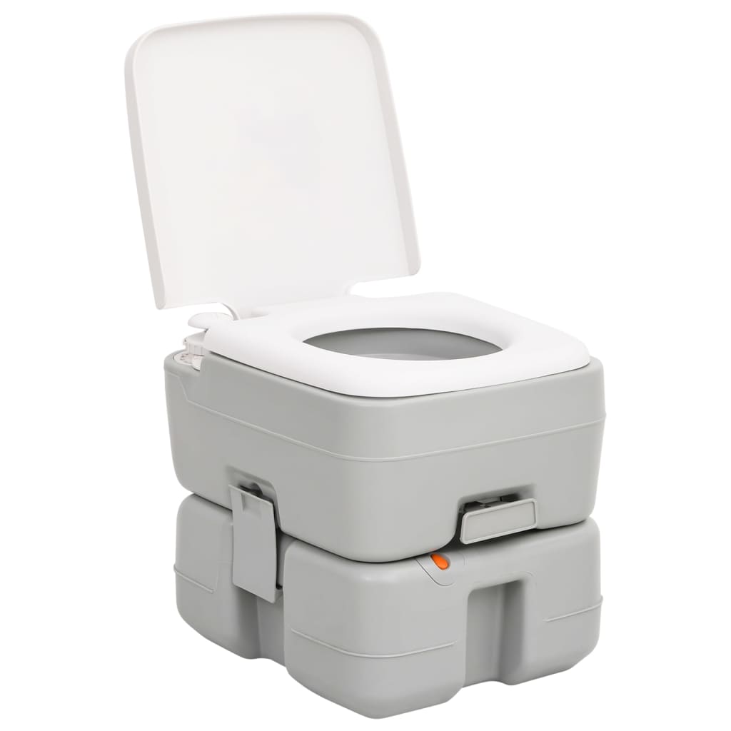 Campingtoilet en wasbak draagbaar