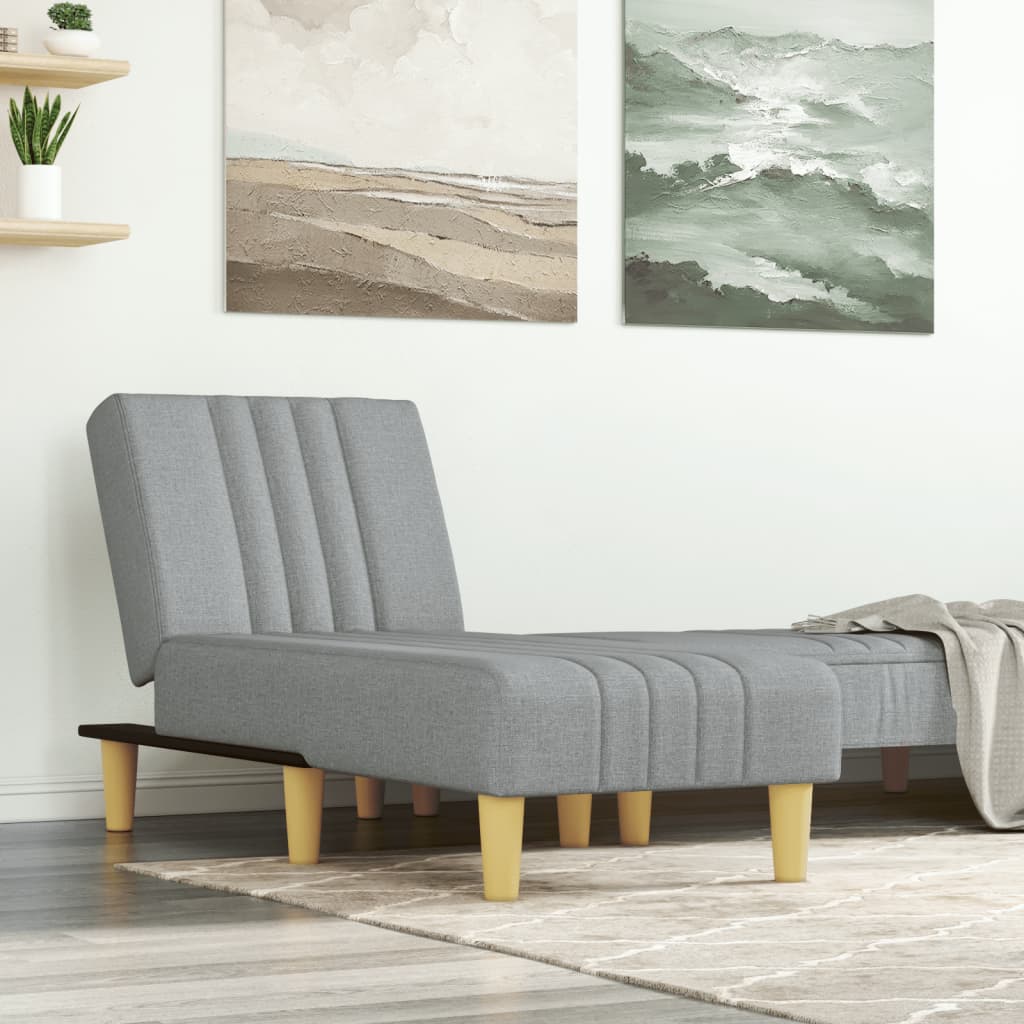 Chaise longue stof