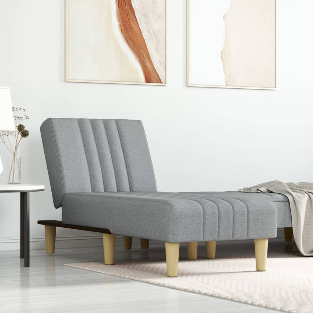 Chaise longue stof