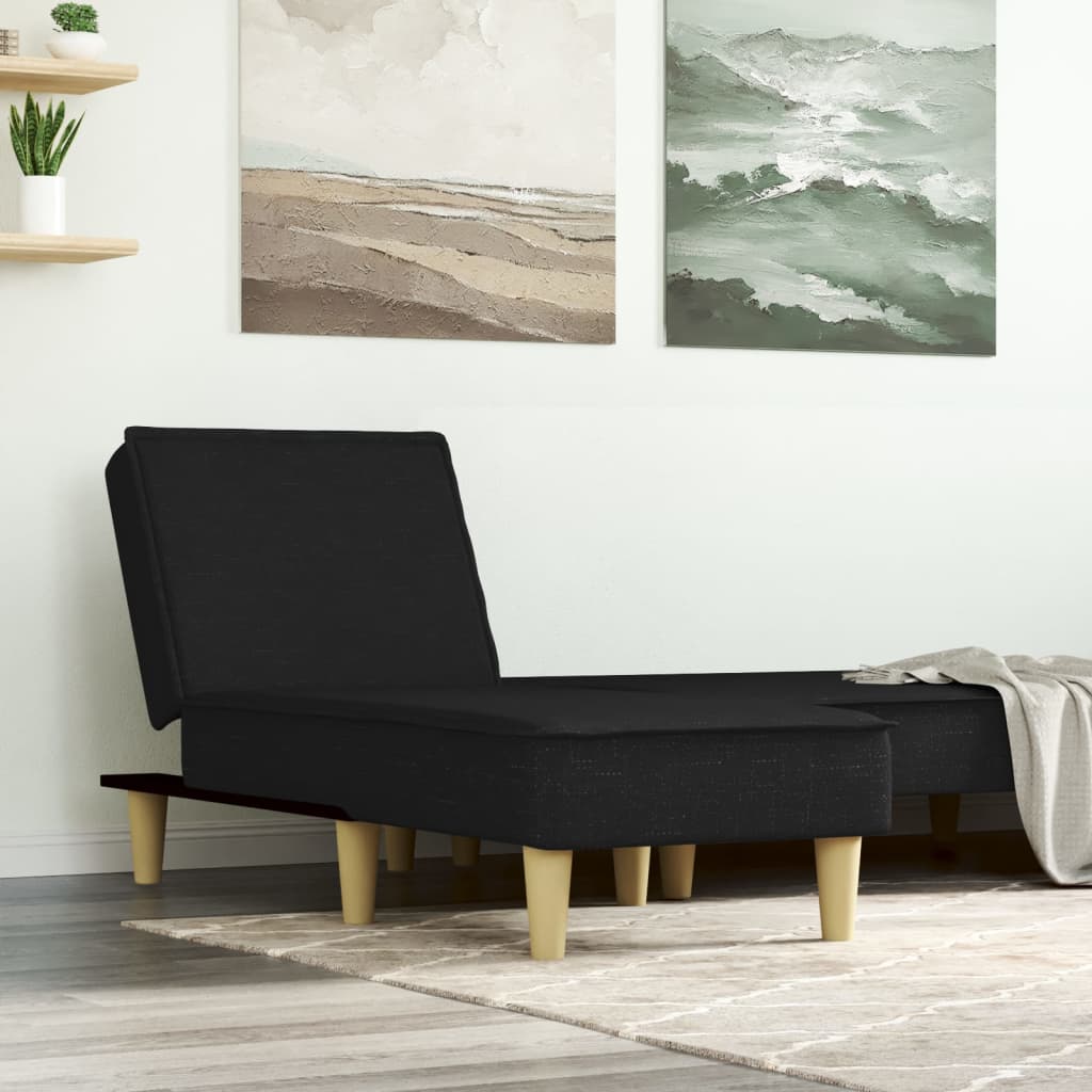 Chaise longue stof