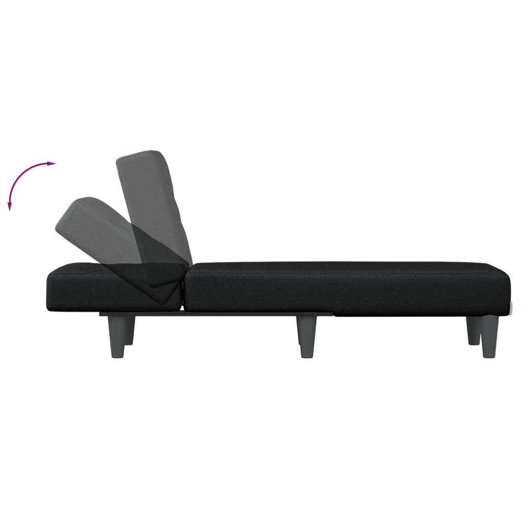 Chaise longue stof