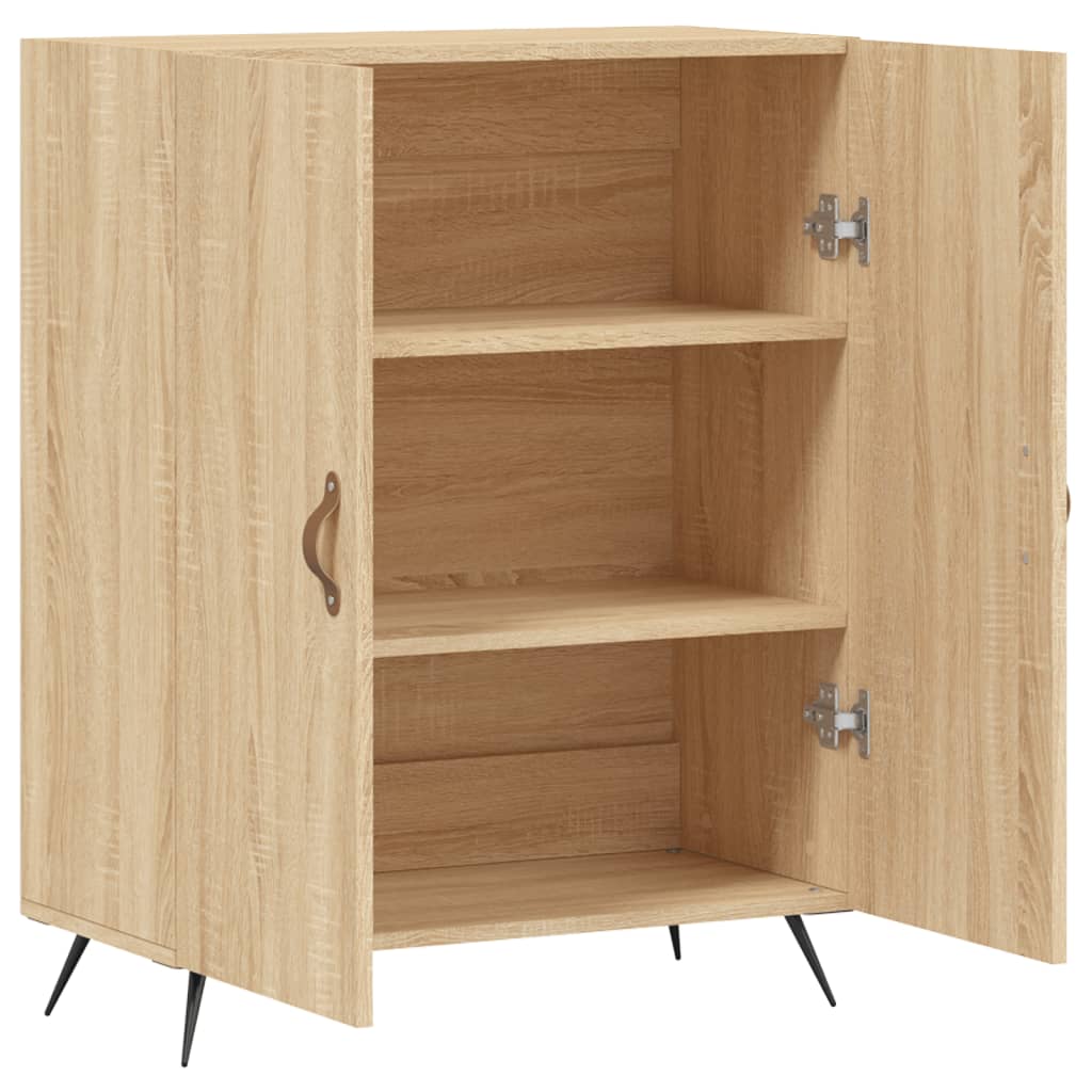 Dressoir 69,5x34x90 cm bewerkt hout