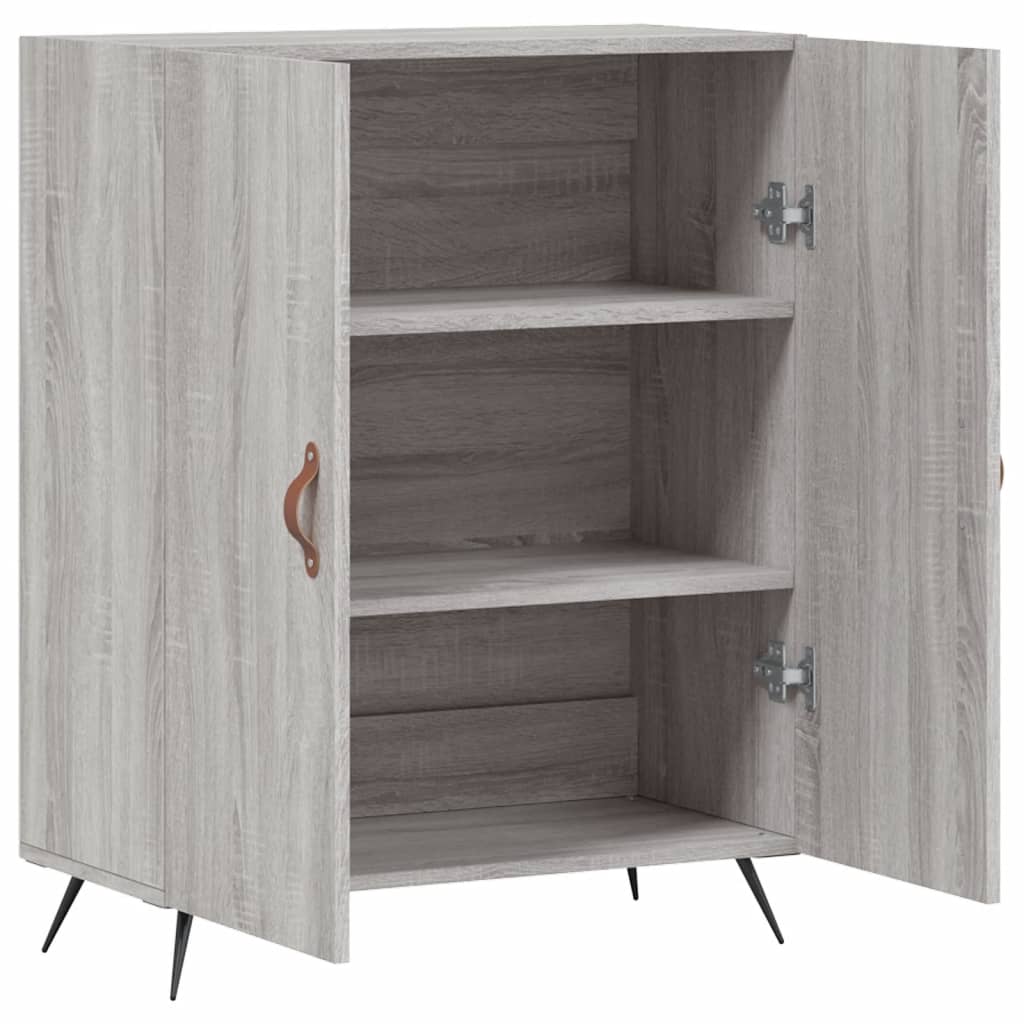 Dressoir 69,5x34x90 cm bewerkt hout