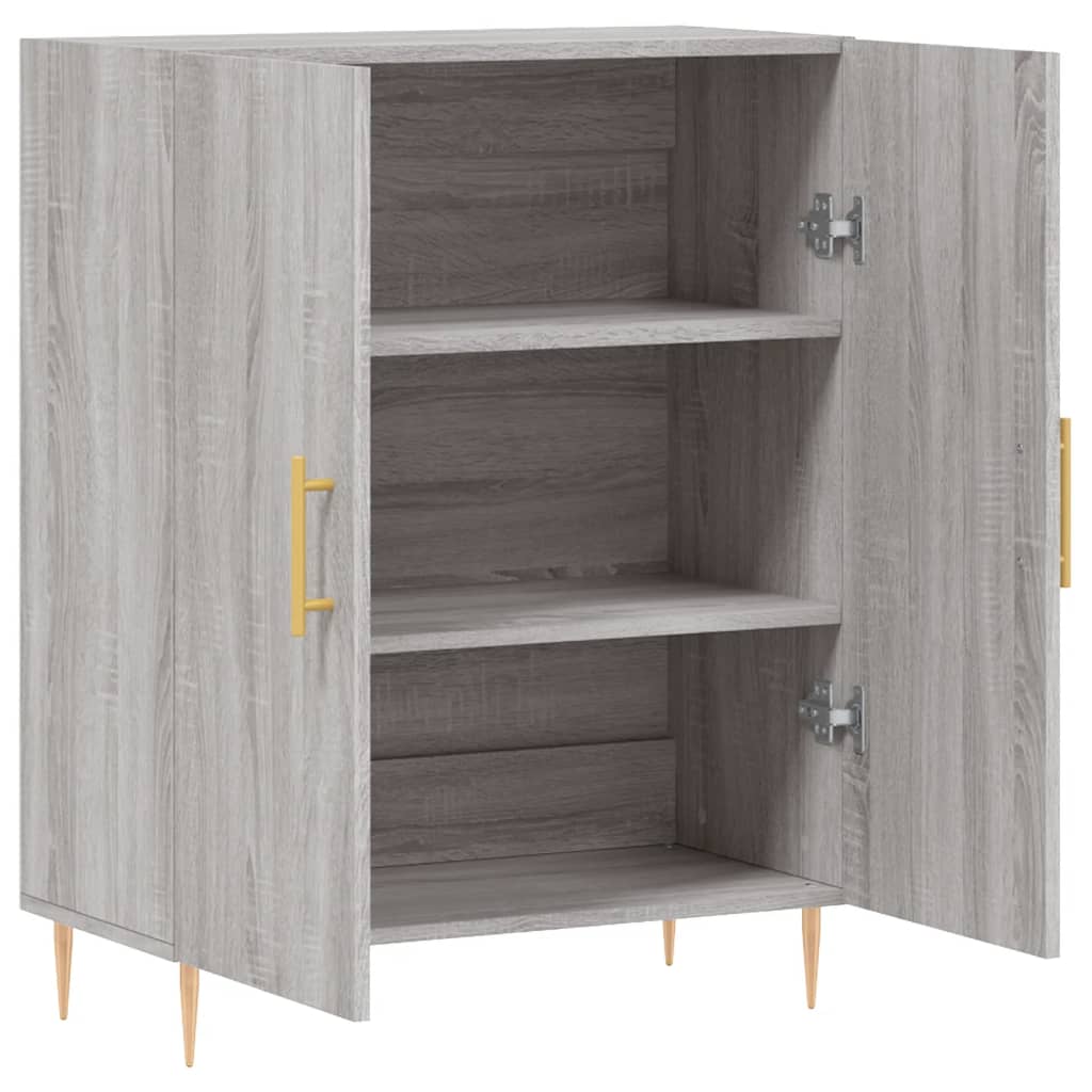 Dressoir 69,5x34x90 cm bewerkt hout