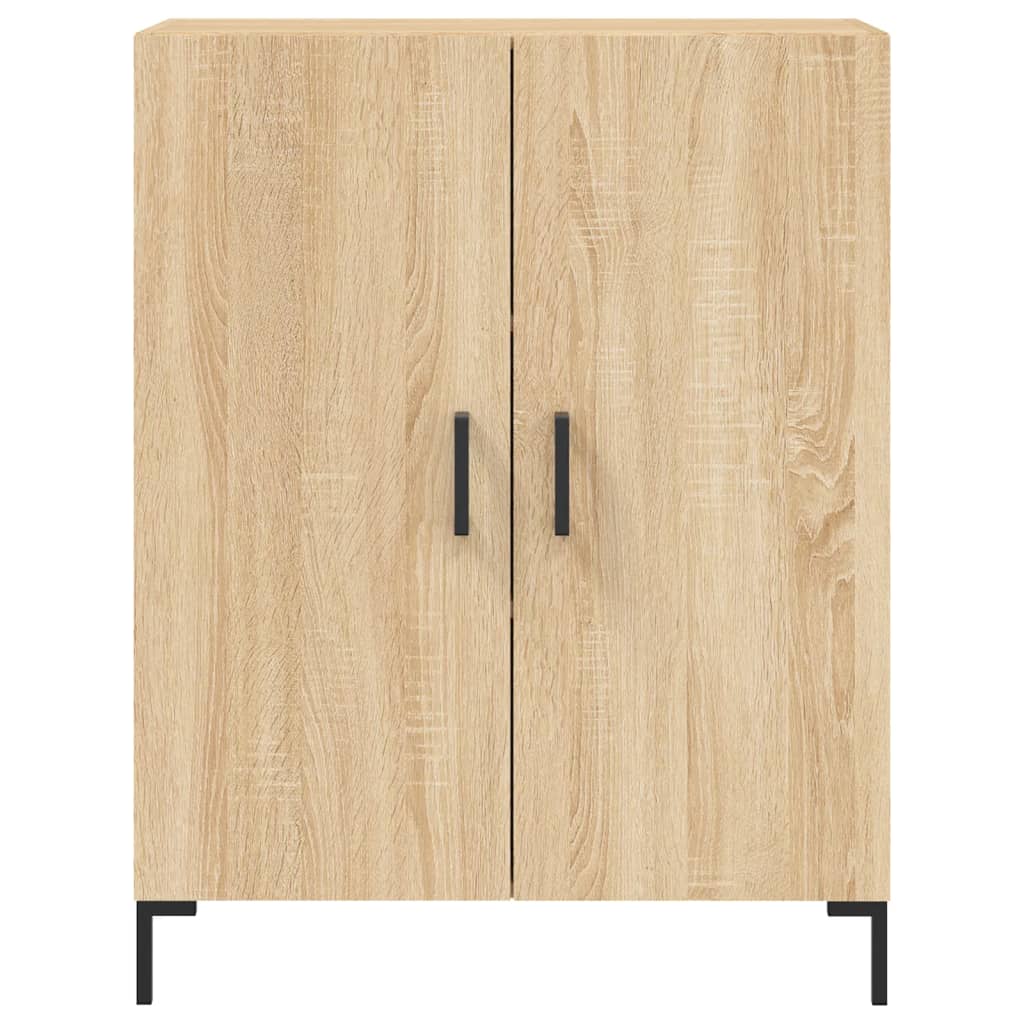 Dressoir 69,5x34x90 cm bewerkt hout eikenkleurig