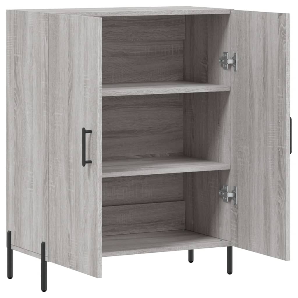 Dressoir 69,5x34x90 cm bewerkt hout eikenkleurig