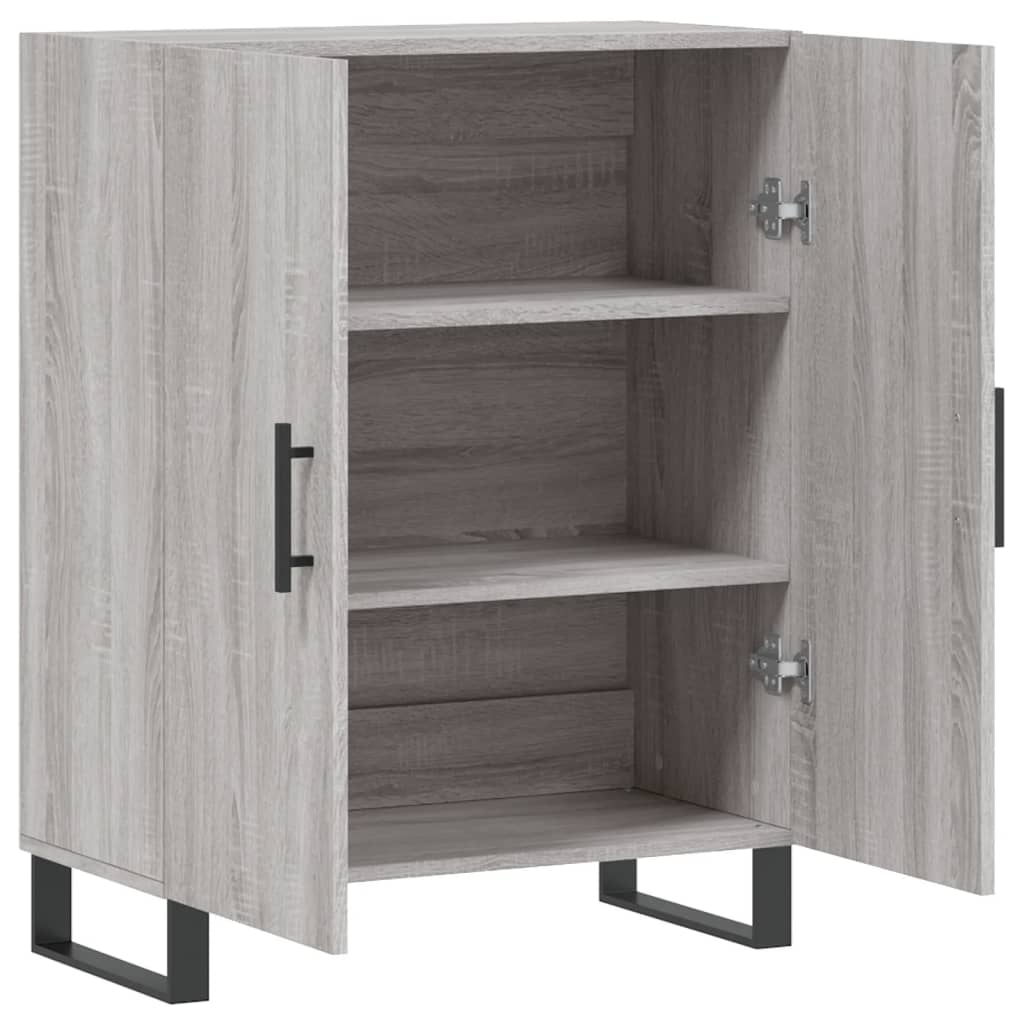 Dressoir 69,5x34x90 cm bewerkt hout