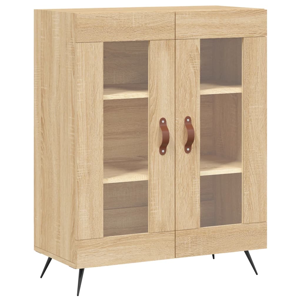 Dressoir 69,5x34x90 cm bewerkt hout